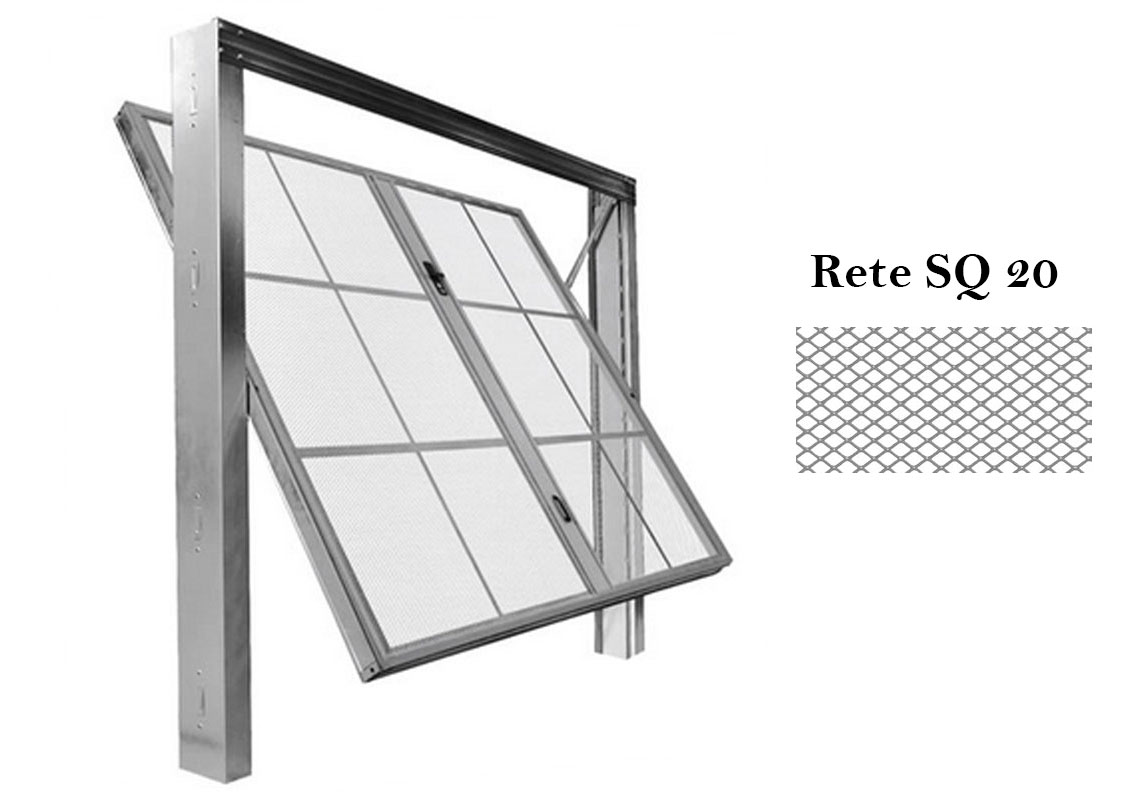 Basculante per garage modello Rete
