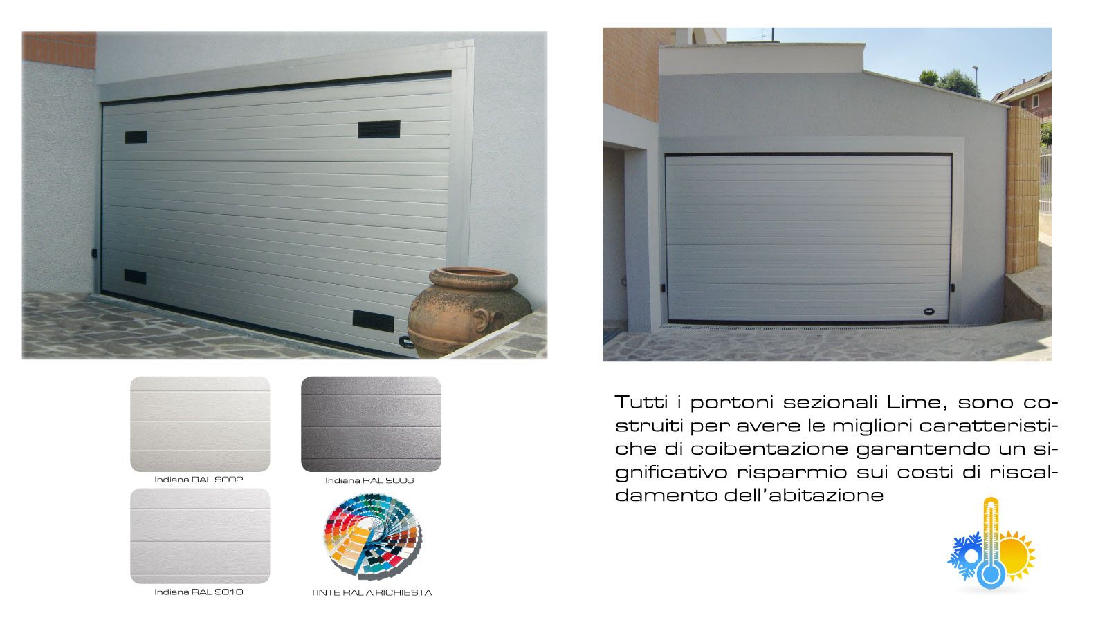 Portone Sezionale Garage Indiana