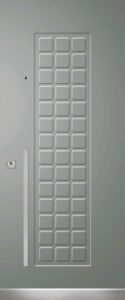 Rivestimento in alluminio per porta blindata, variante 2