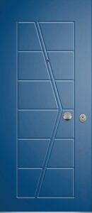 Rivestimento in alluminio per porta blindata, variante 4