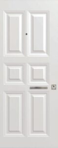 Rivestimento in alluminio per porta blindata, variante 8
