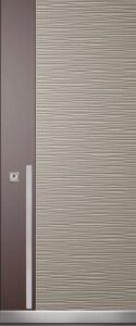 Rivestimento in alluminio per porta blindata, variante 9