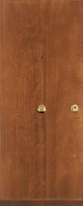Rivestimento pantografato per esterno per porta blindata, variante 1