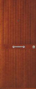 Rivestimento in legno massello per porta blindata, variante 2