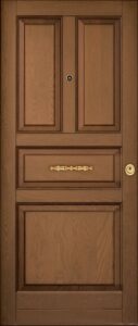 Rivestimento in legno massello per porta blindata, variante 4