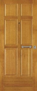 Rivestimento in legno massello per porta blindata, variante 6