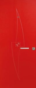 Rivestimento in PVC per porta blindata, variante 4